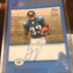 Signed Greg Jones jaguars running back